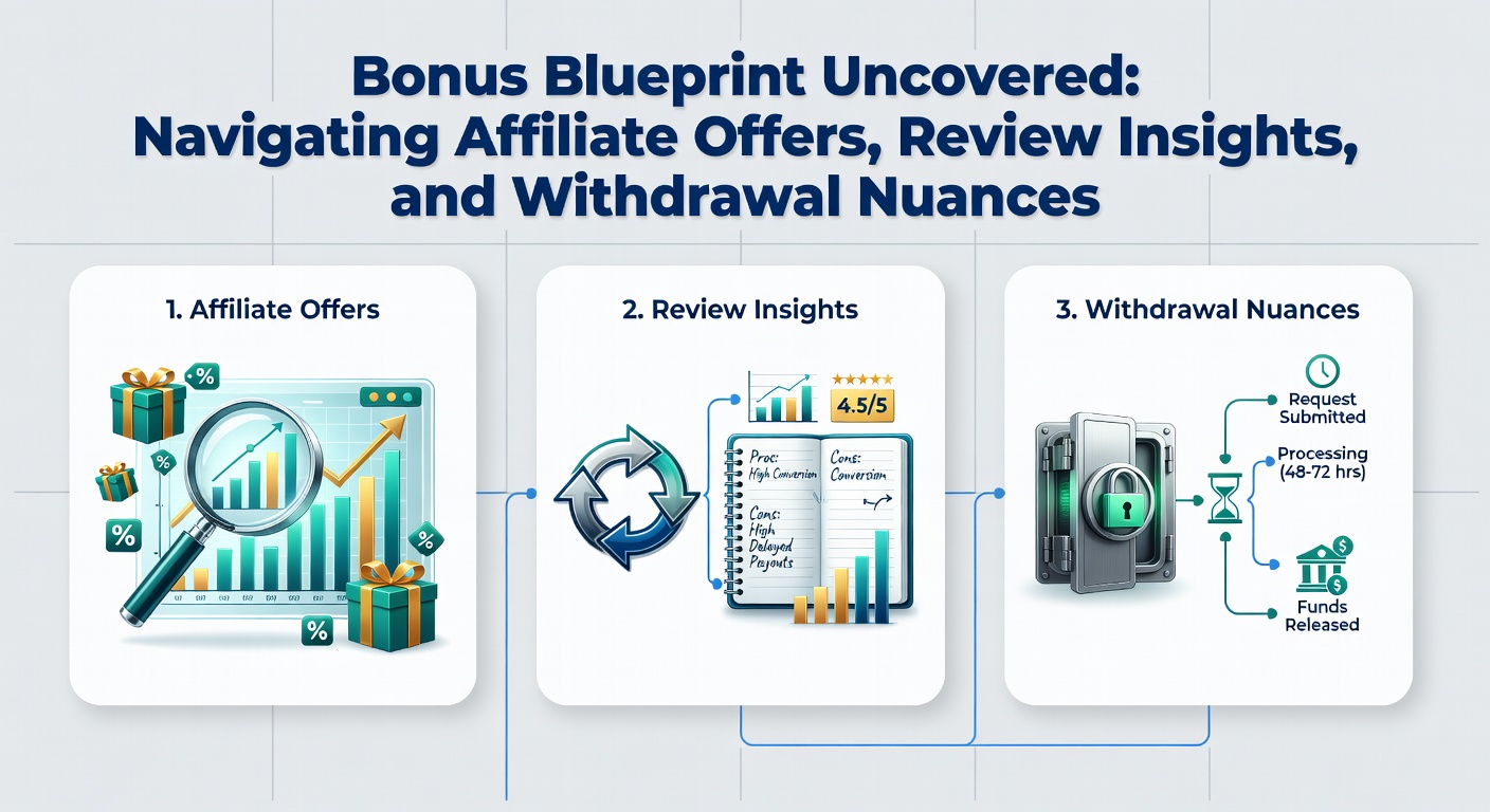 Mobiel scherm met live dealer spel, affiliate bonus popup en uitbetalingsopties zichtbaar