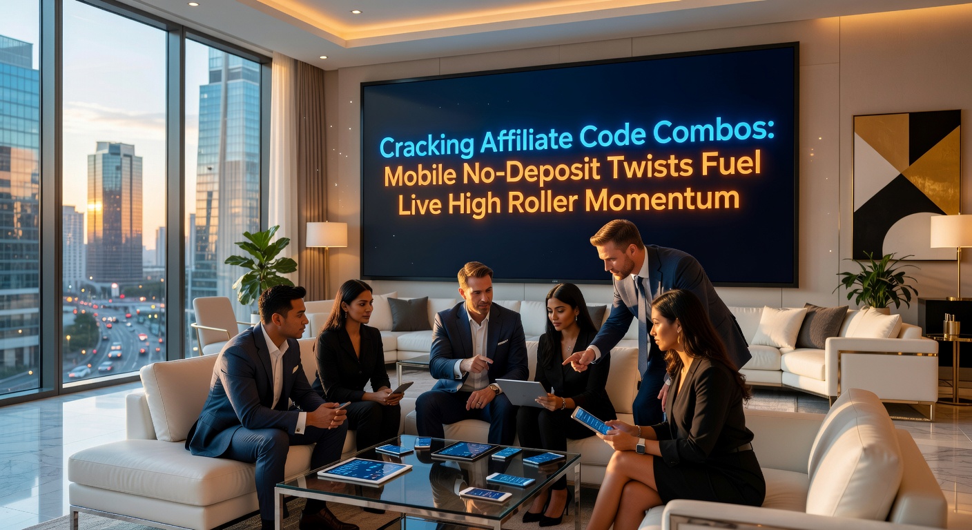 Grafiek met stijgende lijnen van high roller activiteit door mobiele no-deposit bonussen en affiliate codes