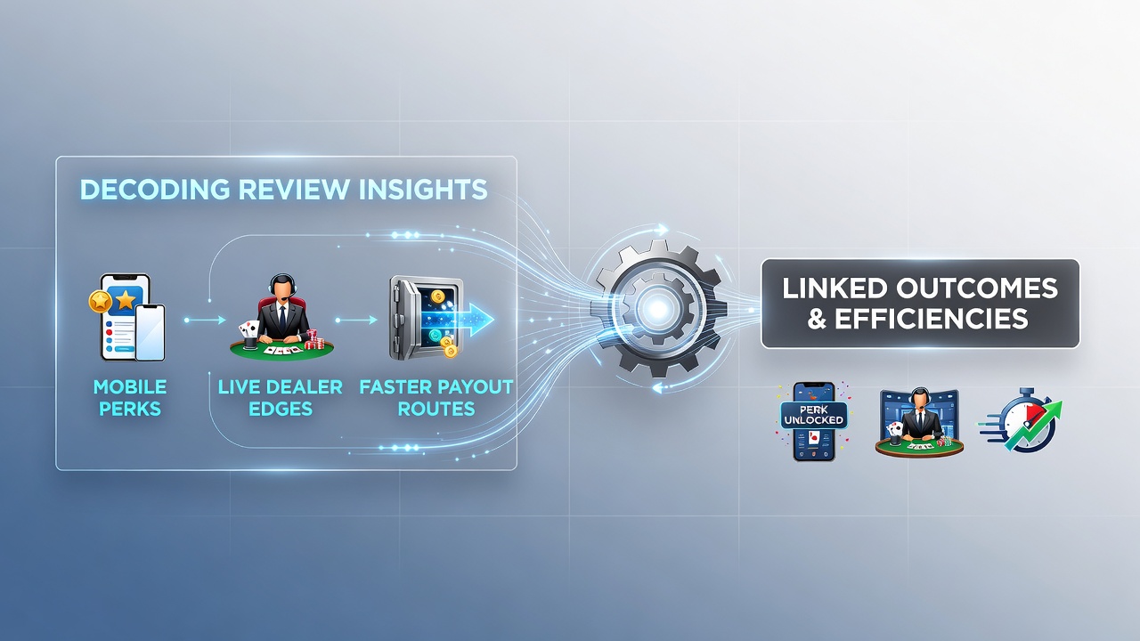 Analyse van mobiele casino reviews die live dealer voordelen en uitbetalingsroutes tonen