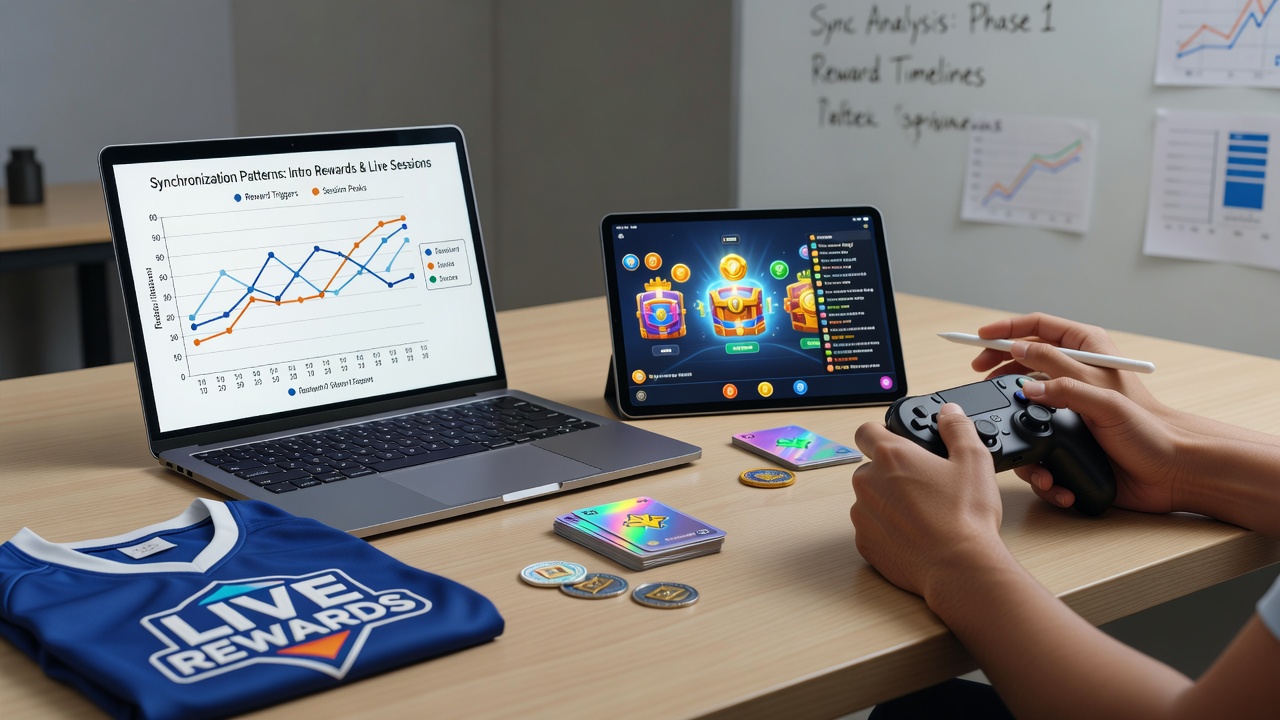 Mobiele live-gaming sessies gekoppeld aan transactieprotocollen