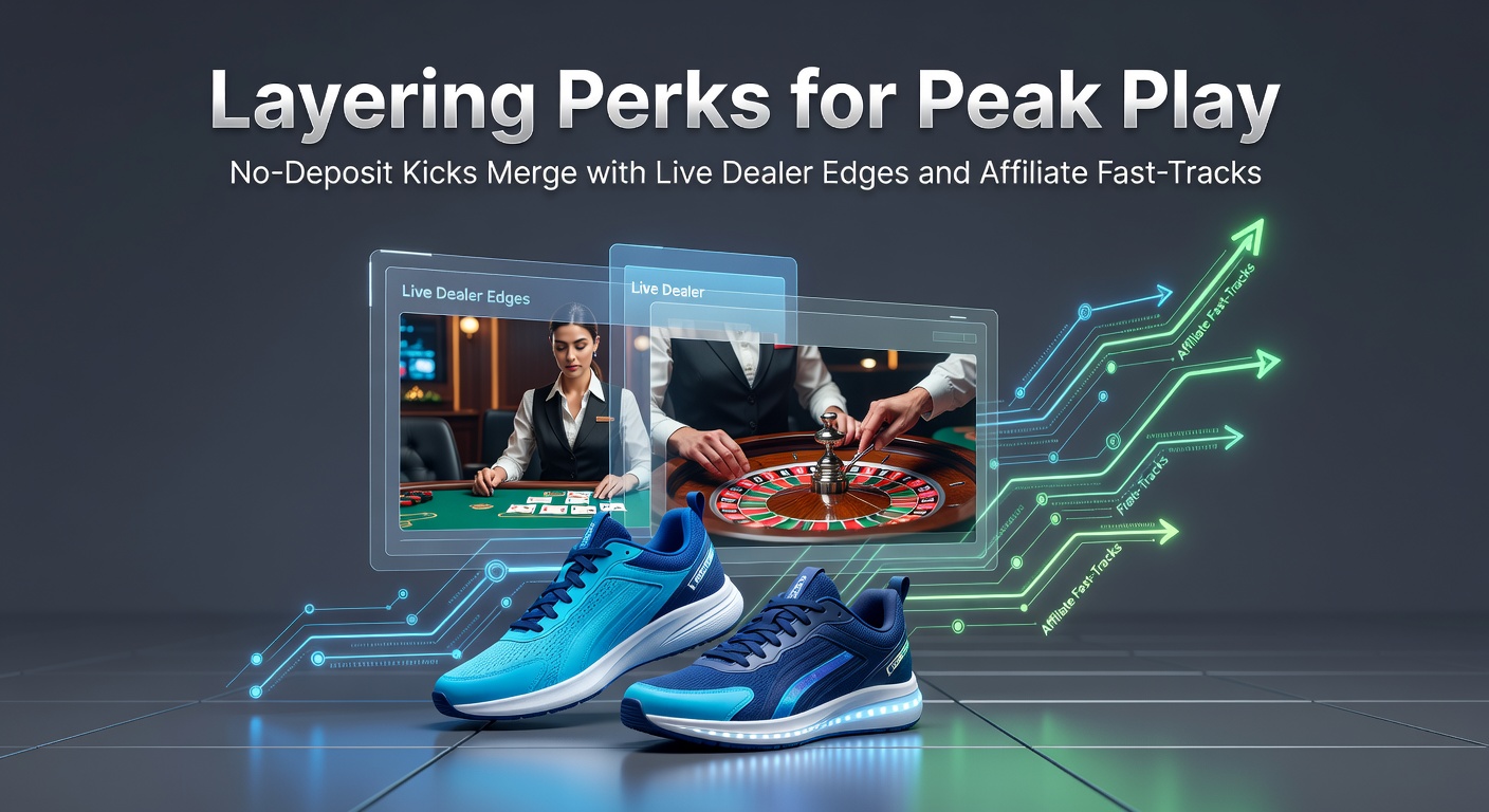 Spelers die bonussen stapelen op een digitaal casino-scherm met live dealer tafels en affiliate links zichtbaar