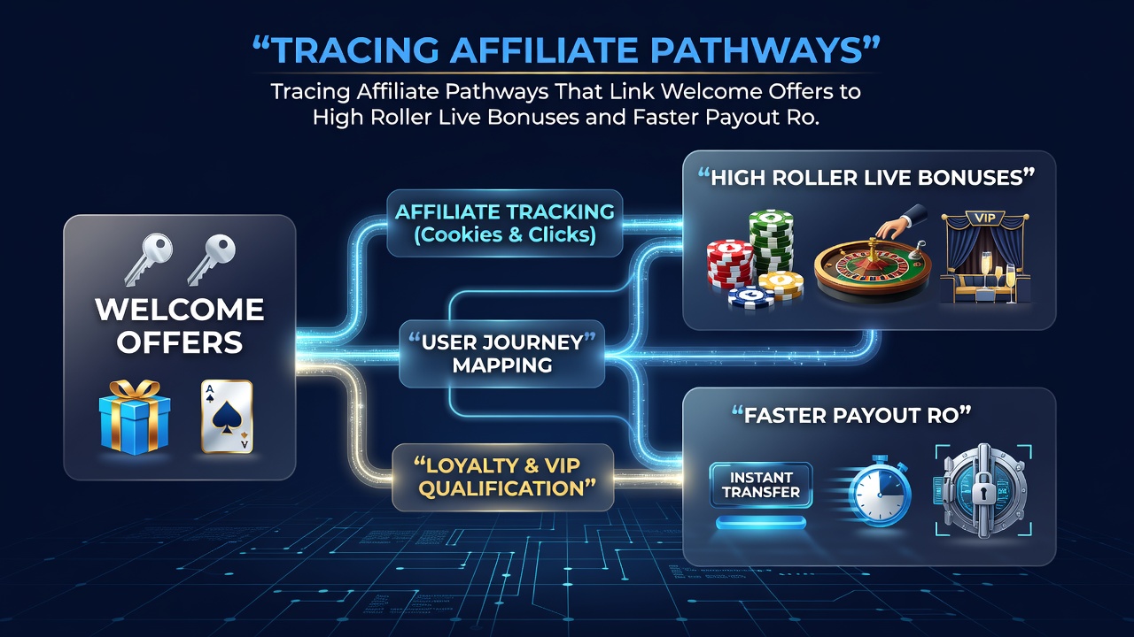 Data stromen en affiliate tracking in digitale casino bonus paden