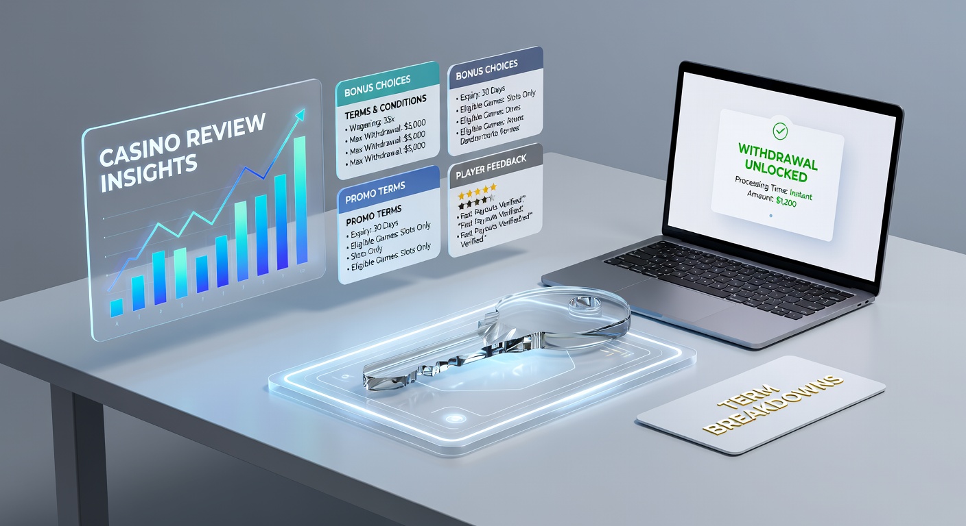 Grafiek met casino bonusstructuren en uitbetalingssnelheden, gebaseerd op reviewdata