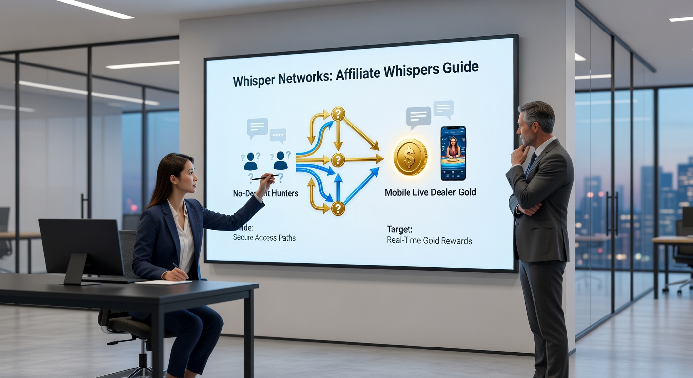 Mobiele interface van een live dealer blackjack tafel met een geactiveerde no-deposit bonus, illustrerend hoe whispers leiden tot directe gameplay en potentiële winsten